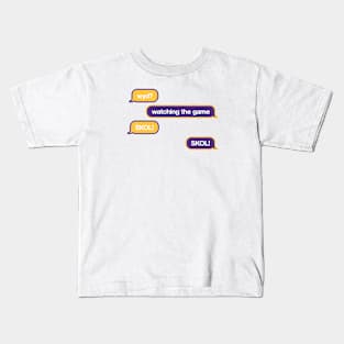 Vikings WYD Text Kids T-Shirt